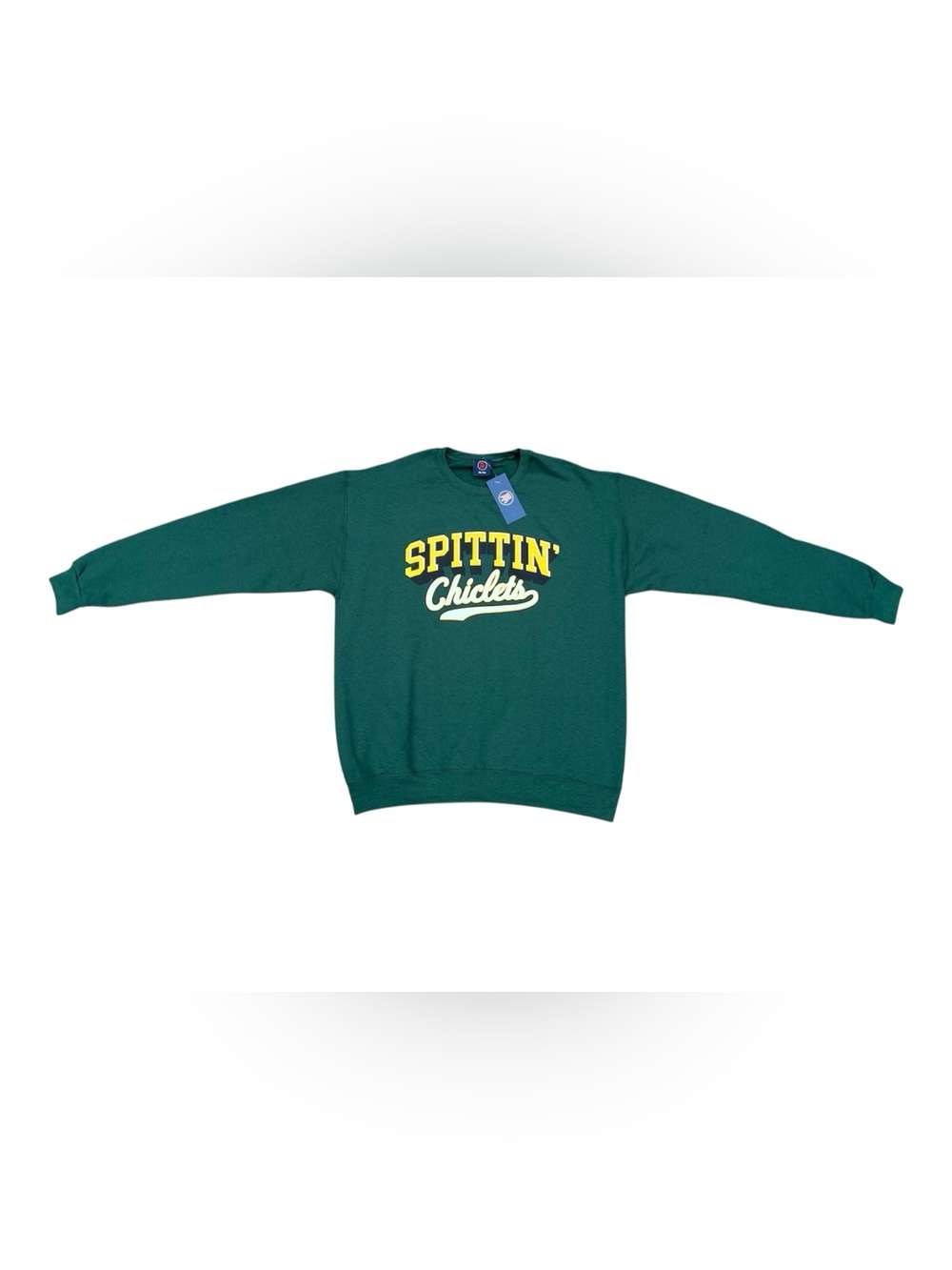 New Men’s Barstool Sports Spittin’ Chiclets Crewneck Sweatshirt Hockey